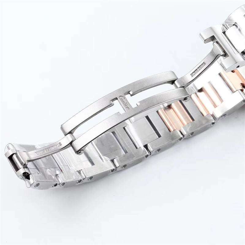 V6廠卡地亞33mm間玫瑰金藍(lán)氣球W2BB0023復(fù)刻表做工怎么樣-復(fù)刻表