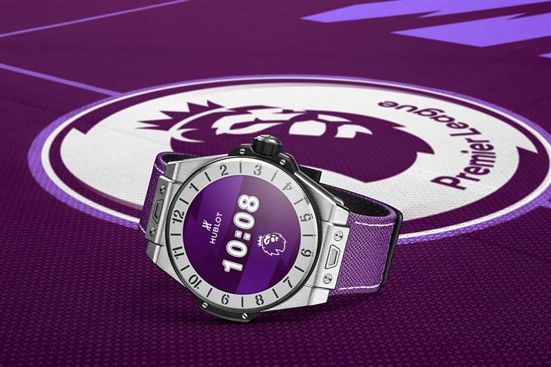 宇舶Big Bang E超級(jí)聯(lián)賽足球定制紫色腕表-復(fù)刻表