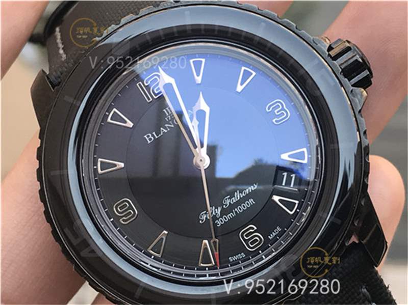 ZF廠寶珀五十噚黑武士5015-11C30-52復刻表做工怎么樣-復刻表