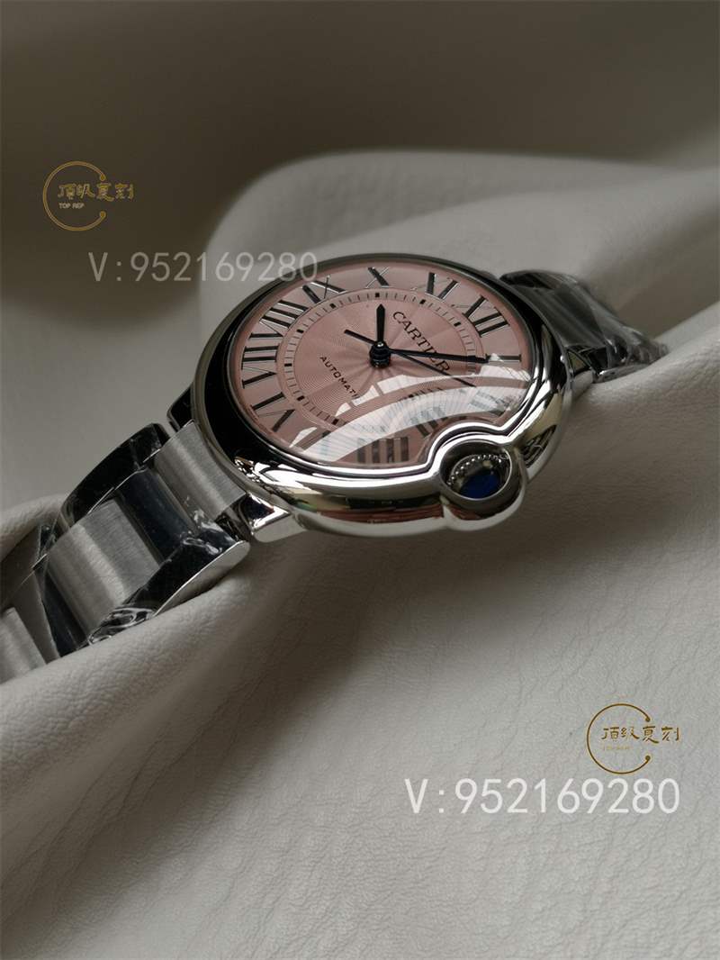 V6廠藍氣球-V6廠卡地亞36mm粉色藍氣球W6920041復刻表做工怎么樣-復刻表