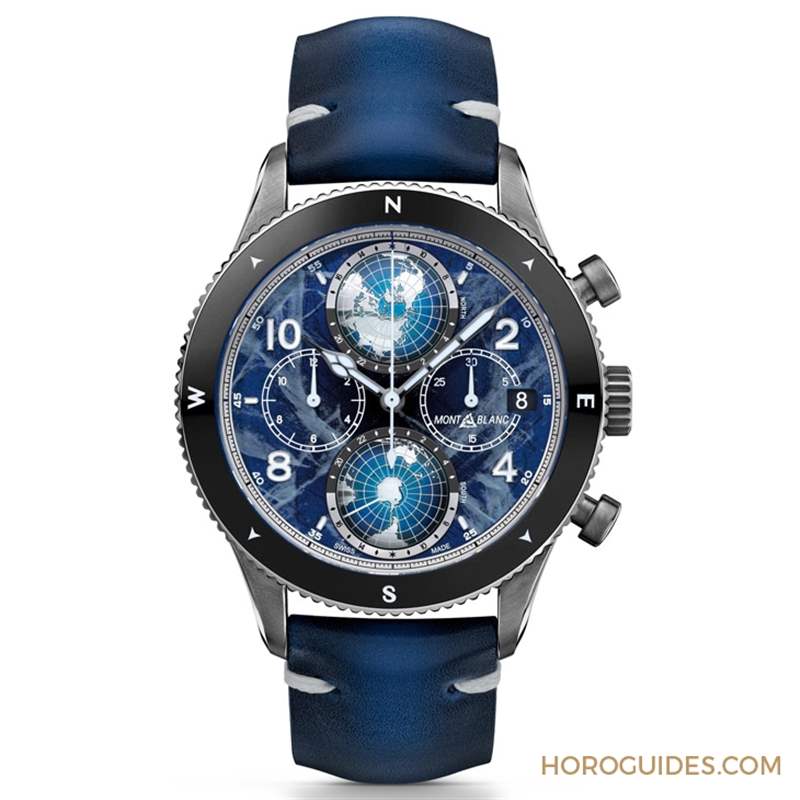 零氧！耐用、精準(zhǔn)、不起霧｜Montblanc 1858系列Geosphere世界時區(qū)零氧限量腕表的極限探險魂-復(fù)刻表