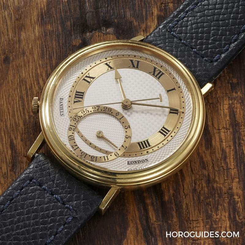 獨立制表之父George Daniels自留款，現身富藝斯鐘表《名表薈萃日內瓦－XVI》-復刻表