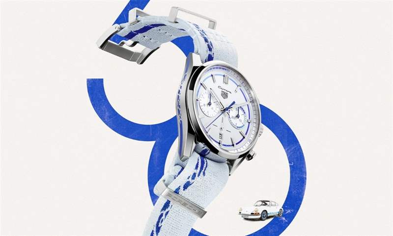 最速德國量產車問世50年，TAG Heuer推出Porsche 911 Carrera RS 2.7限量腕表傳神演繹-復刻表