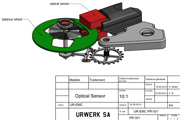 Urwerk鼓勵對EMC手表機芯進行過分精確的修補-復(fù)刻表