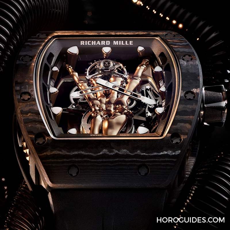 Let's rock！RICHARD MILLE RM 66浮動陀飛輪腕表-復刻表