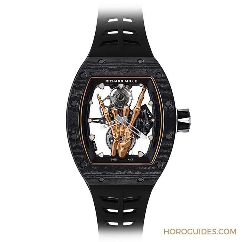 Let's rock！RICHARD MILLE RM 66浮動陀飛輪腕表-復刻表