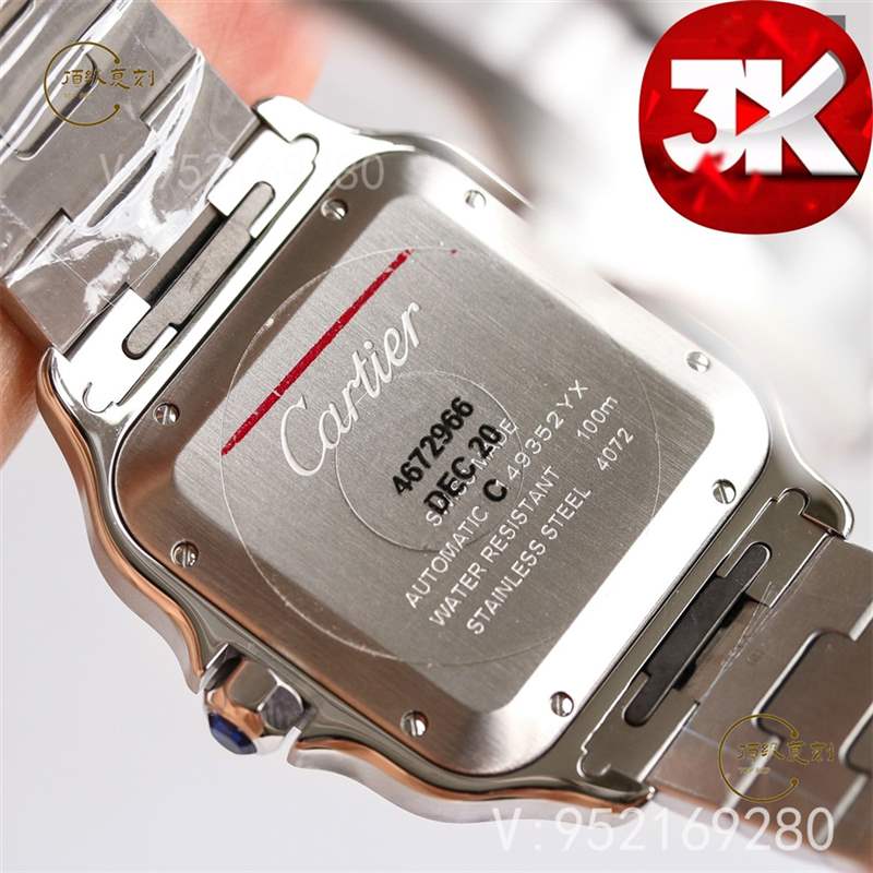 3K廠卡地亞山度士對比正品怎么樣,比V6廠、BV廠、GF廠更值得入手嗎-復(fù)刻表