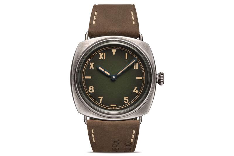 深綠沛納海Radiomir California-復刻表