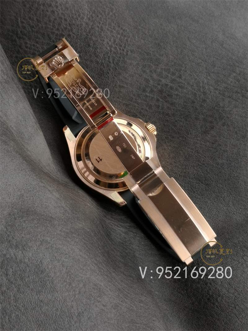 VS廠勞力士42毫米款金游艇復刻腕表:細節再現,完美無瑕-復刻表