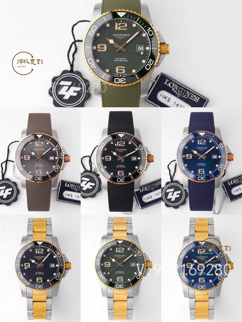 ZF廠復刻浪琴康卡斯潛水表價格是多少,ZF廠康卡斯價格-復刻表