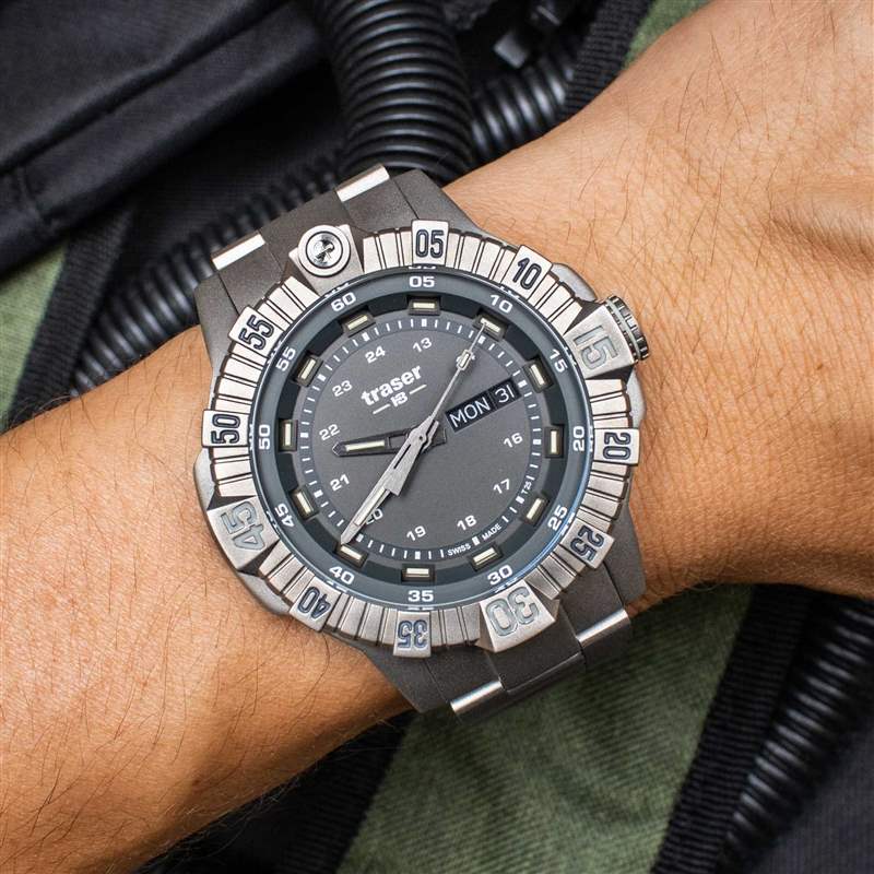 上手體驗:Traser P99 T戰術鈦金屬手表-復刻表