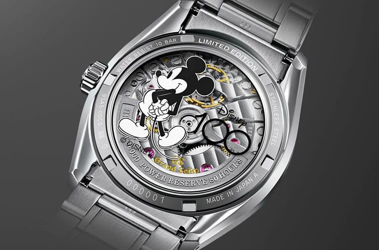 GRAND SEIKO推出迪士尼100周年紀念表限量數、發售方式、價格總整理-復刻表
