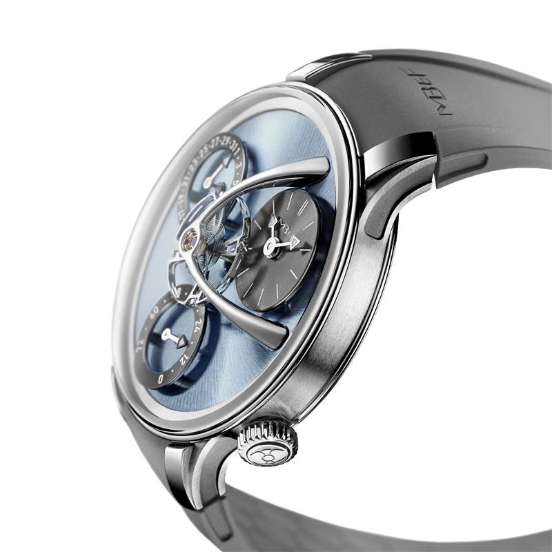 MB&F推出2枚Legacy Machine Split Escapement EVO懸浮擺輪腕表-復刻表