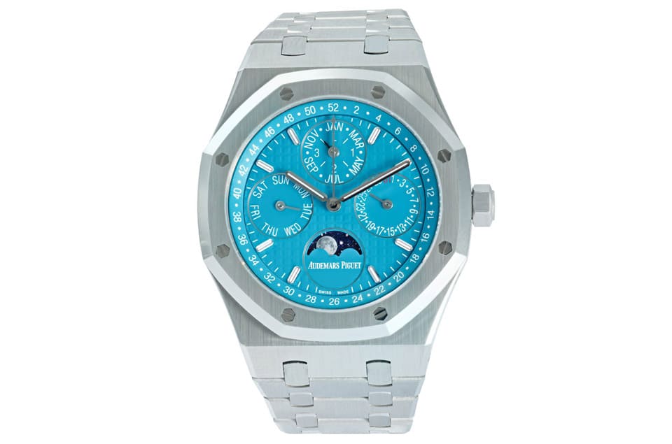 「錯過PP金鷹TIFFANY的人把握機會」稀有AP皇家橡樹萬年歷開價1500萬臺幣-復刻表