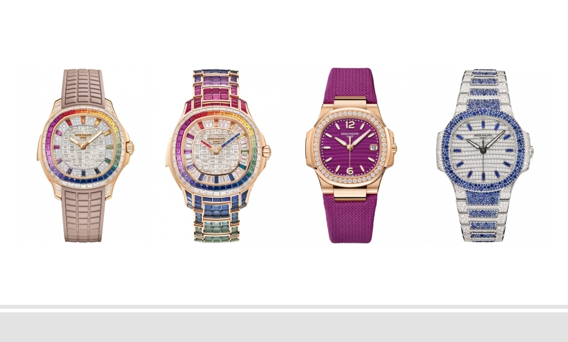 Ladies First！百達翡麗最新Aquanaut Luce「彩虹」三問表與Nautilus織紋復合表帶-復刻表