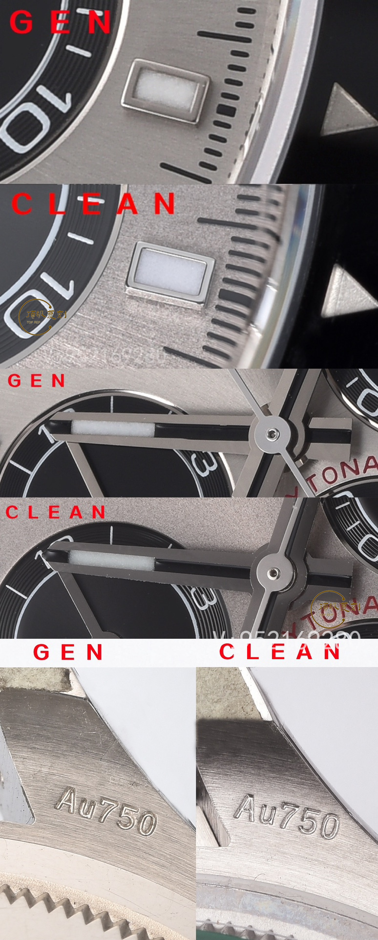 Clean廠C廠復刻新款勞力士4131機芯水泥灰迪M126519手表對比正品怎么樣-復刻表