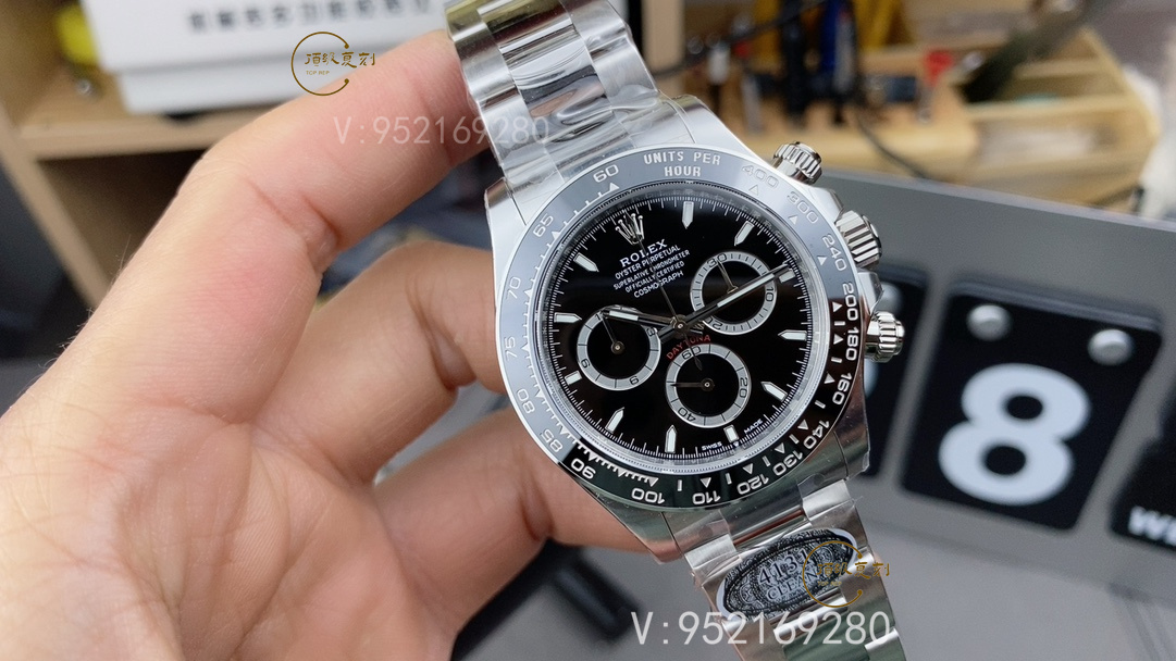 C廠Clean廠勞力士4131機芯黑陶迪126500(黑熊貓迪)深度解析-復刻表