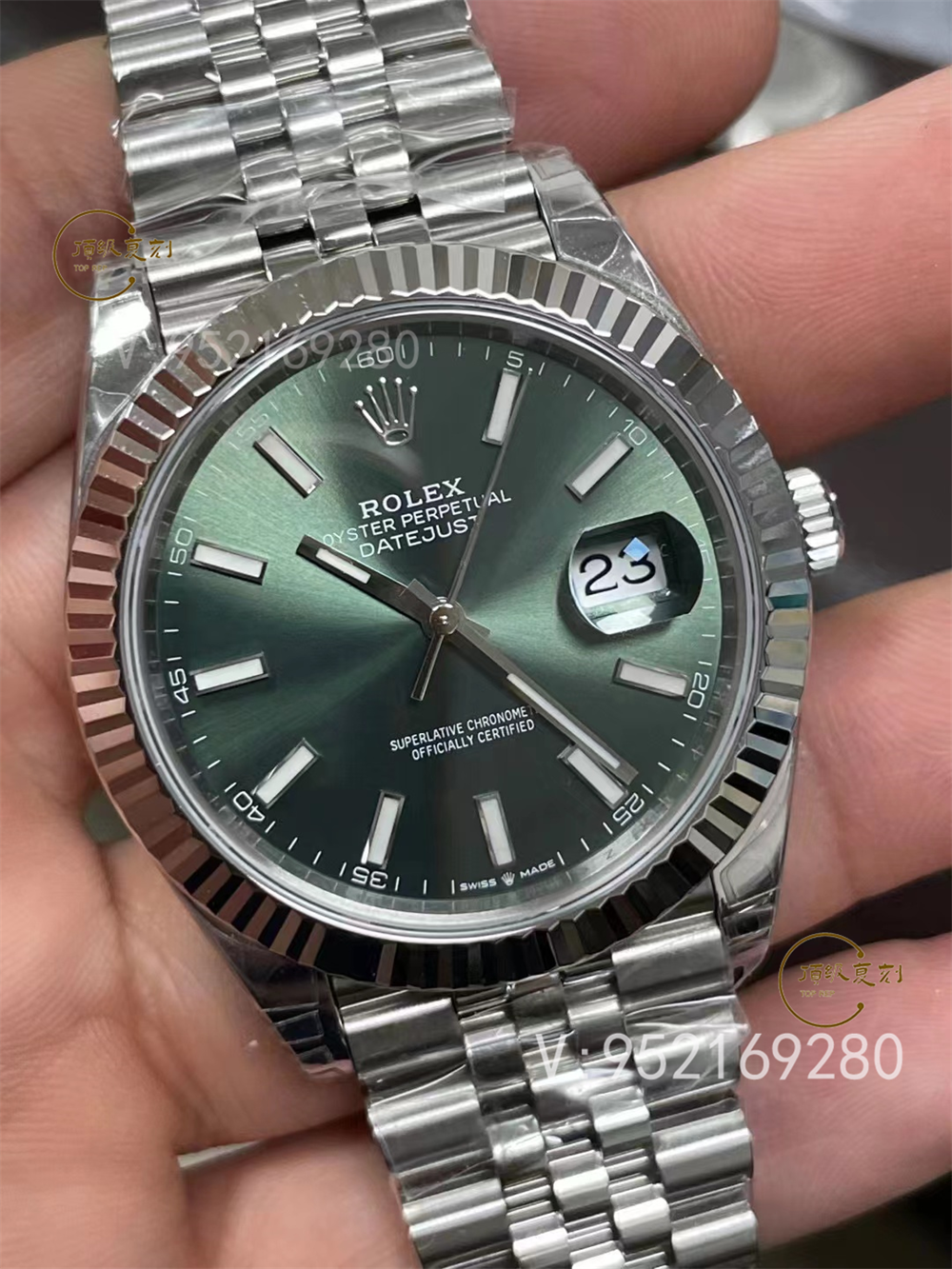 VS廠勞力士日志型薄荷綠盤3235評(píng)測:清新色彩與精湛工藝的結(jié)合-復(fù)刻表