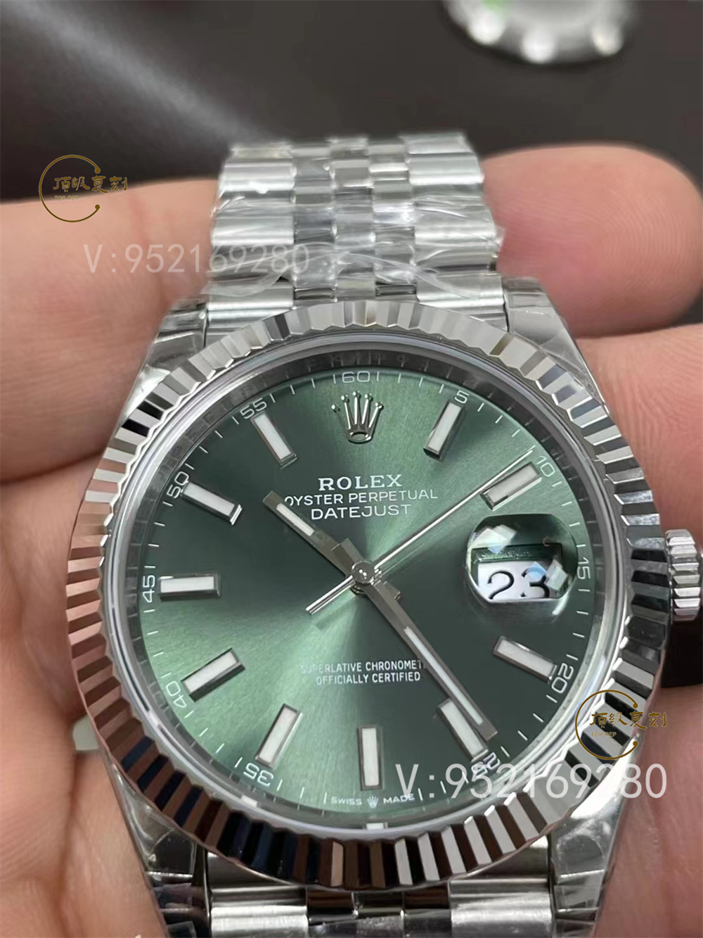 VS廠勞力士日志型薄荷綠盤3235評(píng)測:清新色彩與精湛工藝的結(jié)合-復(fù)刻表
