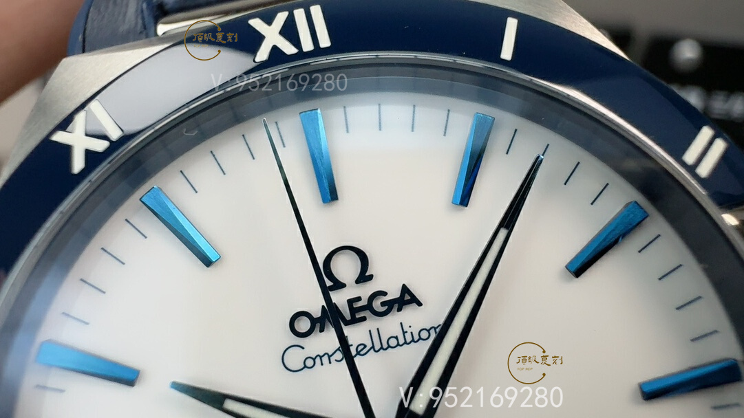 VS廠歐米茄第五代星座藍圈白面腕表：精致復(fù)刻與性能評測-復(fù)刻表