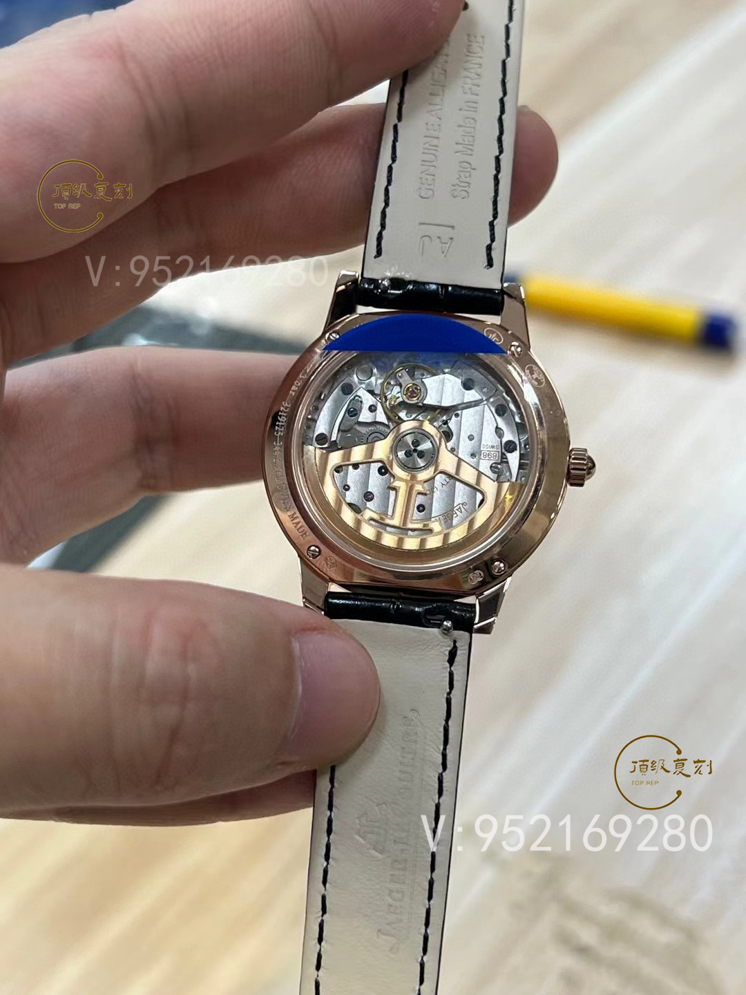 APS廠積家鉆圈約會系列玫瑰金殼做工評測,細節怎么樣-復刻表