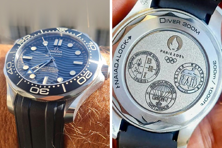 007手腕再次提前曝光新作？ 巴黎奧運會謎樣的OMEGA Seamaster黑面無日期款-復刻表