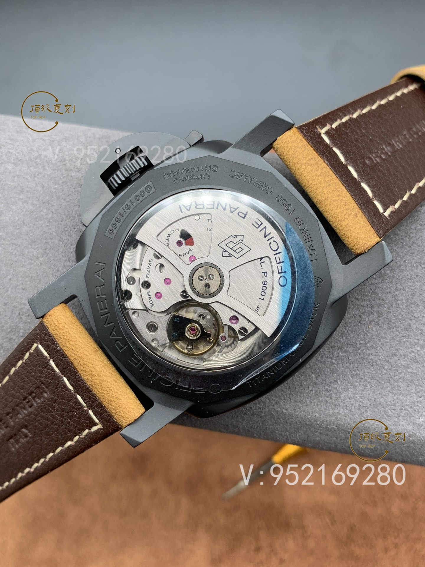 VS廠沛納海pam441黑陶瓷手表V3升級版是最高版本嗎-復刻表