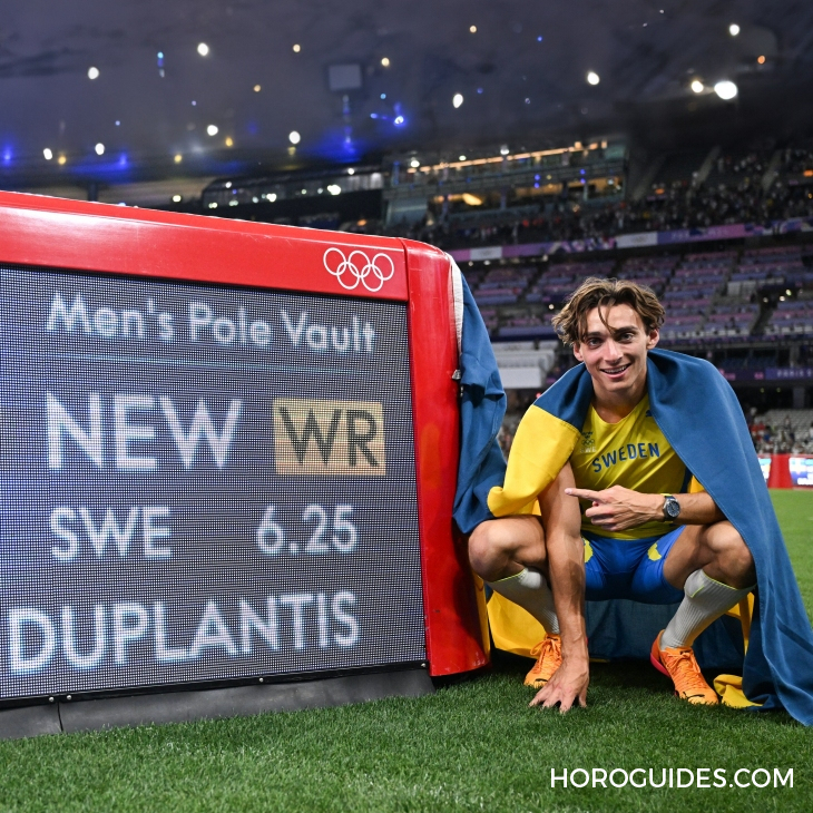 超輕鈦金! OMEGA為奧運(yùn)金牌得主Armand Duplantis推出新款Seamaster Aqua Terra Ultra Light-復(fù)刻表