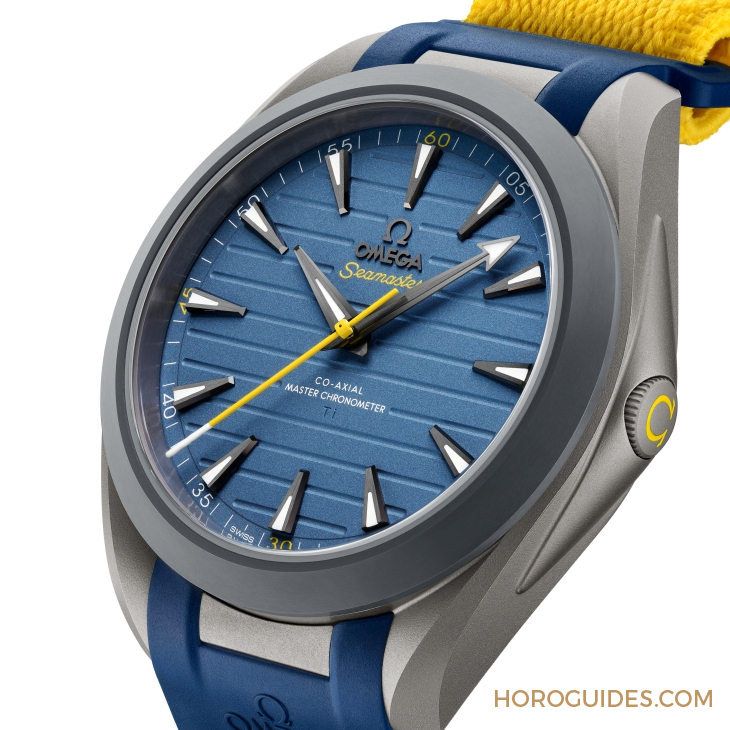 超輕鈦金! OMEGA為奧運(yùn)金牌得主Armand Duplantis推出新款Seamaster Aqua Terra Ultra Light-復(fù)刻表