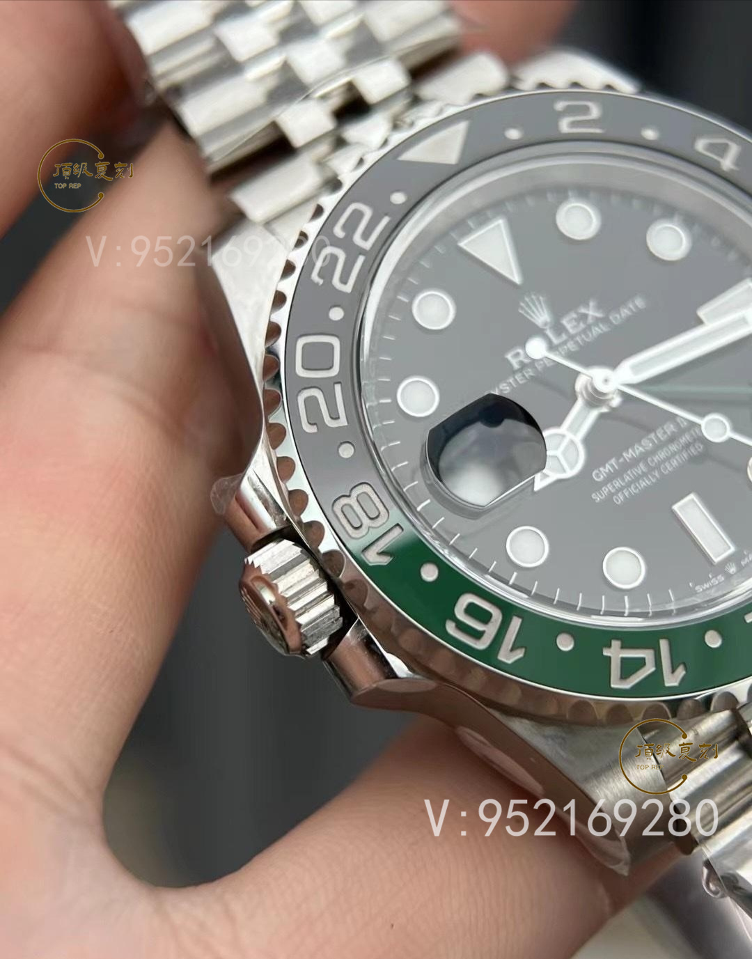 Clean廠勞力士雪碧圈復刻表深度細節測評,左撇子勞力士右手表友必備-復刻表