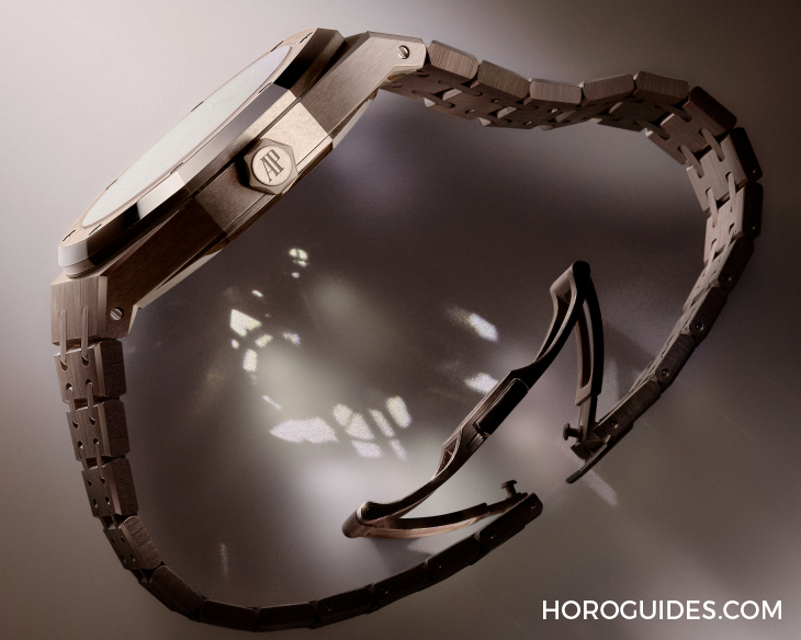 愛彼皇家橡樹系列新篇章：沙金材質陀飛輪鏤空腕表的奢華演繹-復刻表